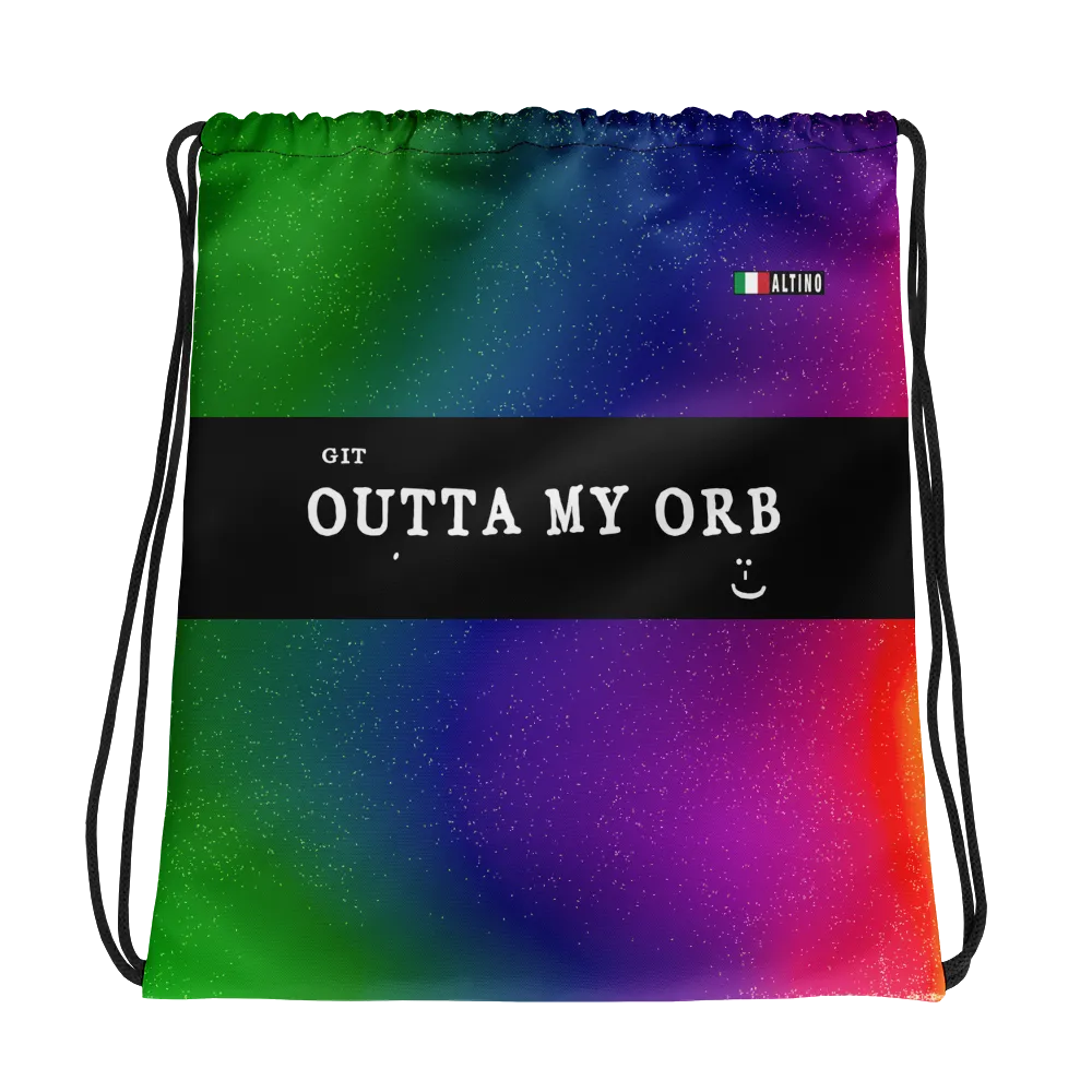 #017488a0 - Gritty Girl Orb 751730 - ALTINO Draw String Bag - Gritty Girl Collection