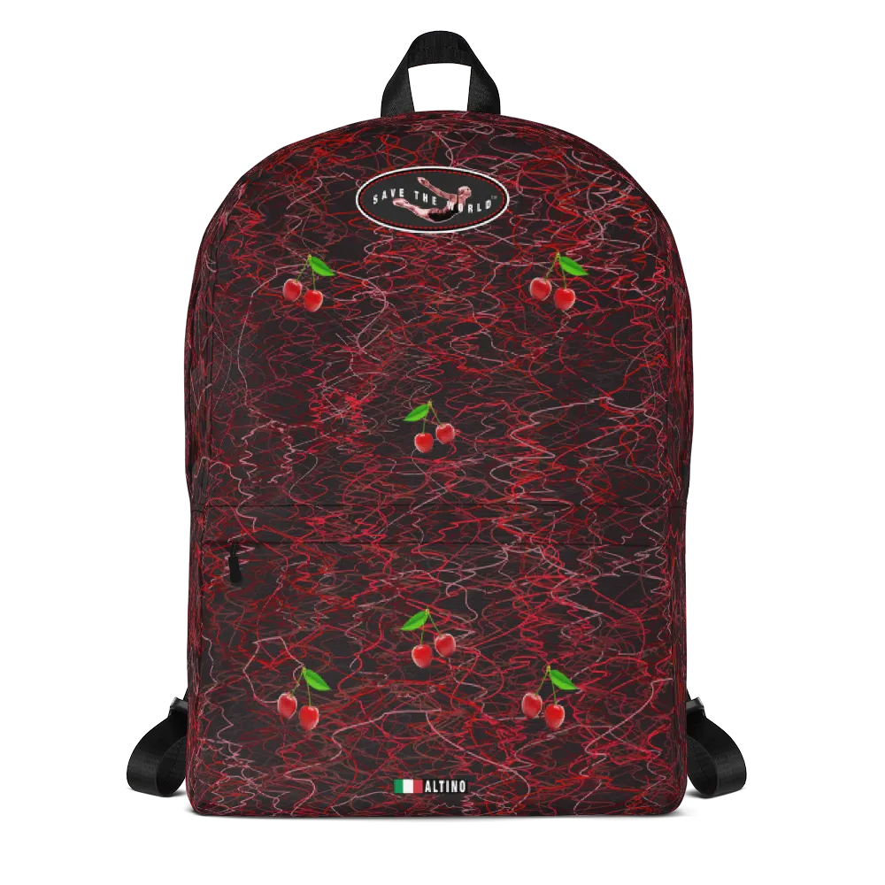 #06299ca0 - Black Chocolate Cherry Cherry Twister - ALTINO Super Yummy Backpack