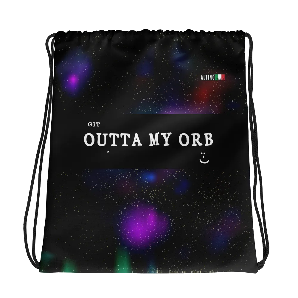 #0a409da0 - Gritty Girl Orb 291917 - ALTINO Draw String Bag - Gritty Girl Collection