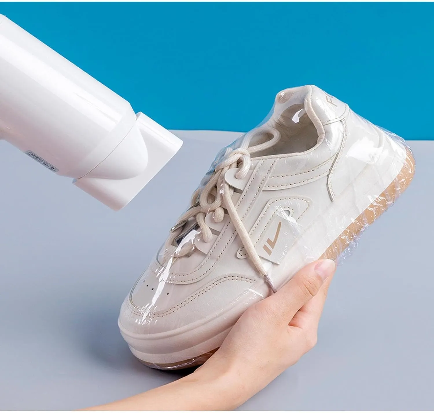 100 Pieces of Shoe Film, Shoe Storage, Heat shrinkable Film, Shoe Protective Film, Gaobang Sneaker Plastic Film