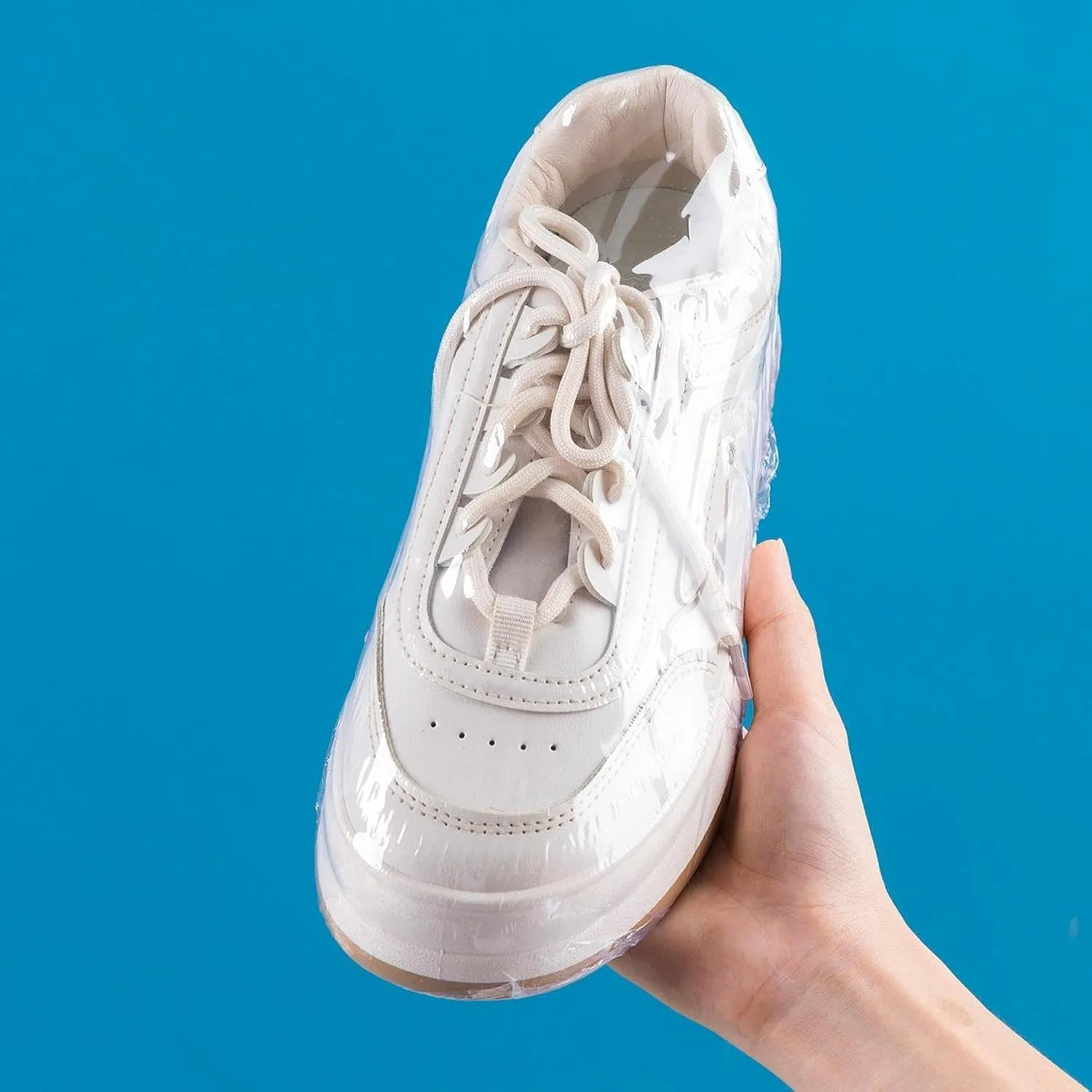 100 Pieces of Shoe Film, Shoe Storage, Heat shrinkable Film, Shoe Protective Film, Gaobang Sneaker Plastic Film