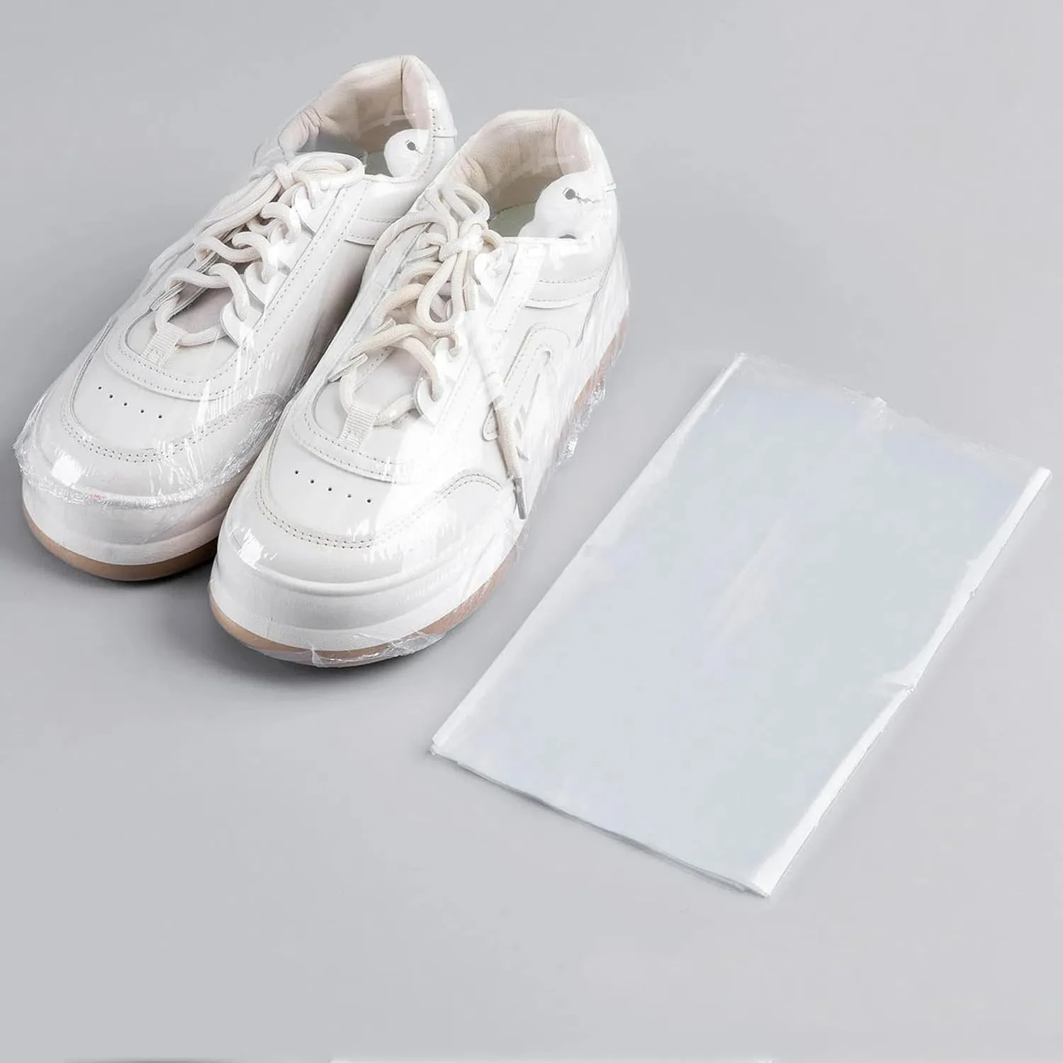 100 Pieces of Shoe Film, Shoe Storage, Heat shrinkable Film, Shoe Protective Film, Gaobang Sneaker Plastic Film
