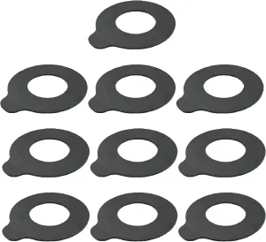 10PCS 65mm Excavator and Skid Steer 2mm Thickness Bucket Pin Shim Kit Replacement for Cat Deere Kobelco Hitachi Case
