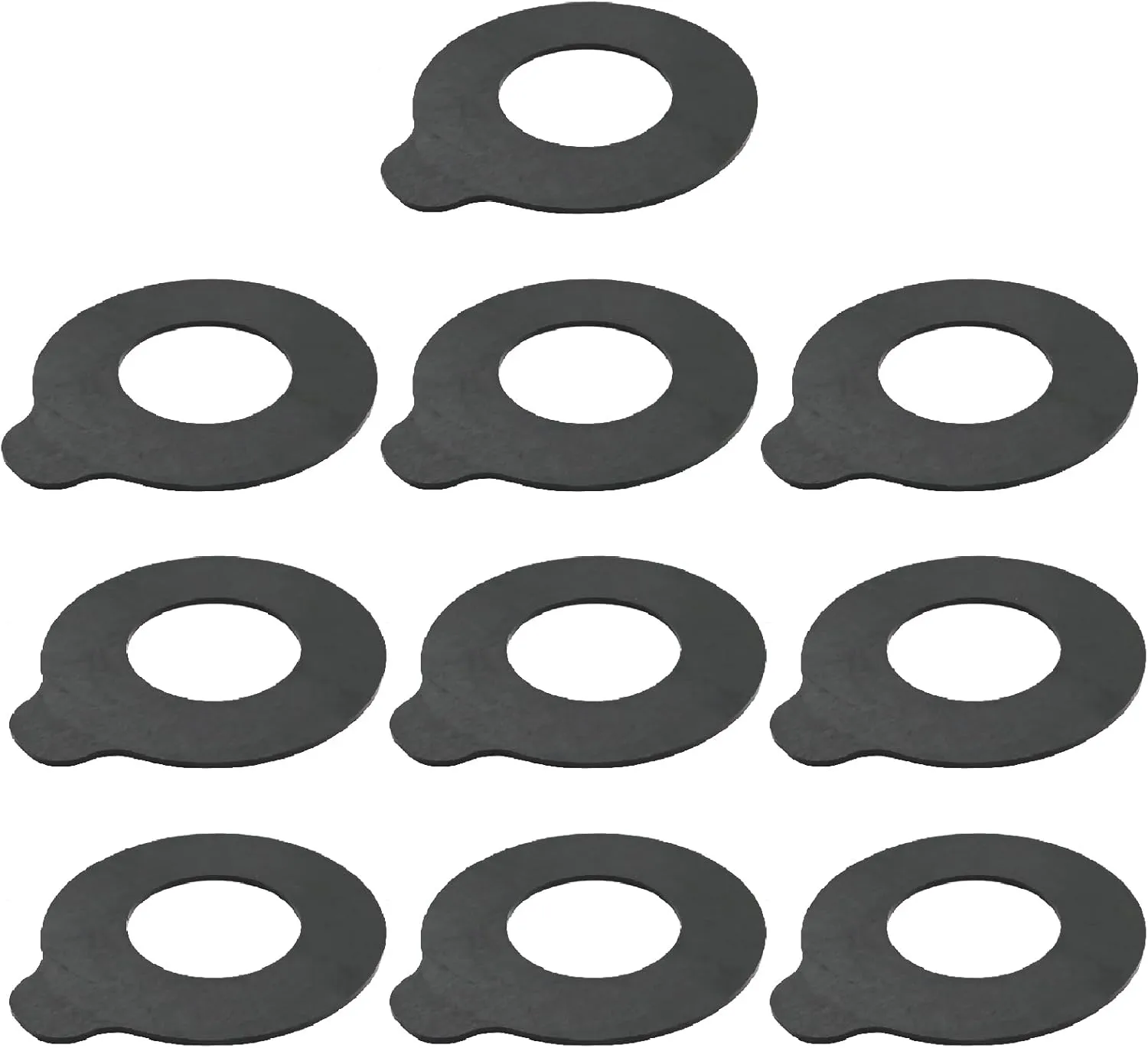 10PCS 65mm Excavator and Skid Steer 2mm Thickness Bucket Pin Shim Kit Replacement for Cat Deere Kobelco Hitachi Case