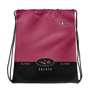 #130380a0 - Plum Peppermint Sorbet - ALTINO Draw String Bag - Gelato Collection