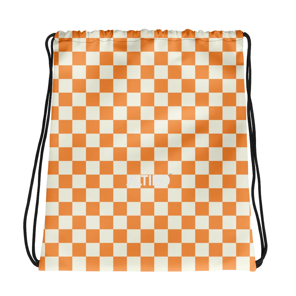 #18df48a0 - Cantaloupe And Cream - ALTINO Draw String Bag - Summer Never Ends Collection