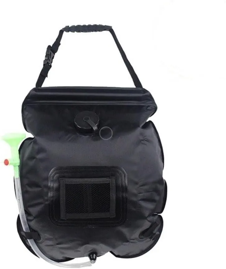 20L Solar Outdoor Shower Water Bag, Portable Hiking Camping Shower Bag, Switchable Bath Bag Head ，Camping Beach Swimming Outdoor Traveling Hiking