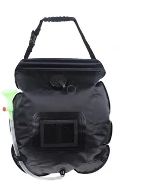 20L Solar Outdoor Shower Water Bag, Portable Hiking Camping Shower Bag, Switchable Bath Bag Head ，Camping Beach Swimming Outdoor Traveling Hiking