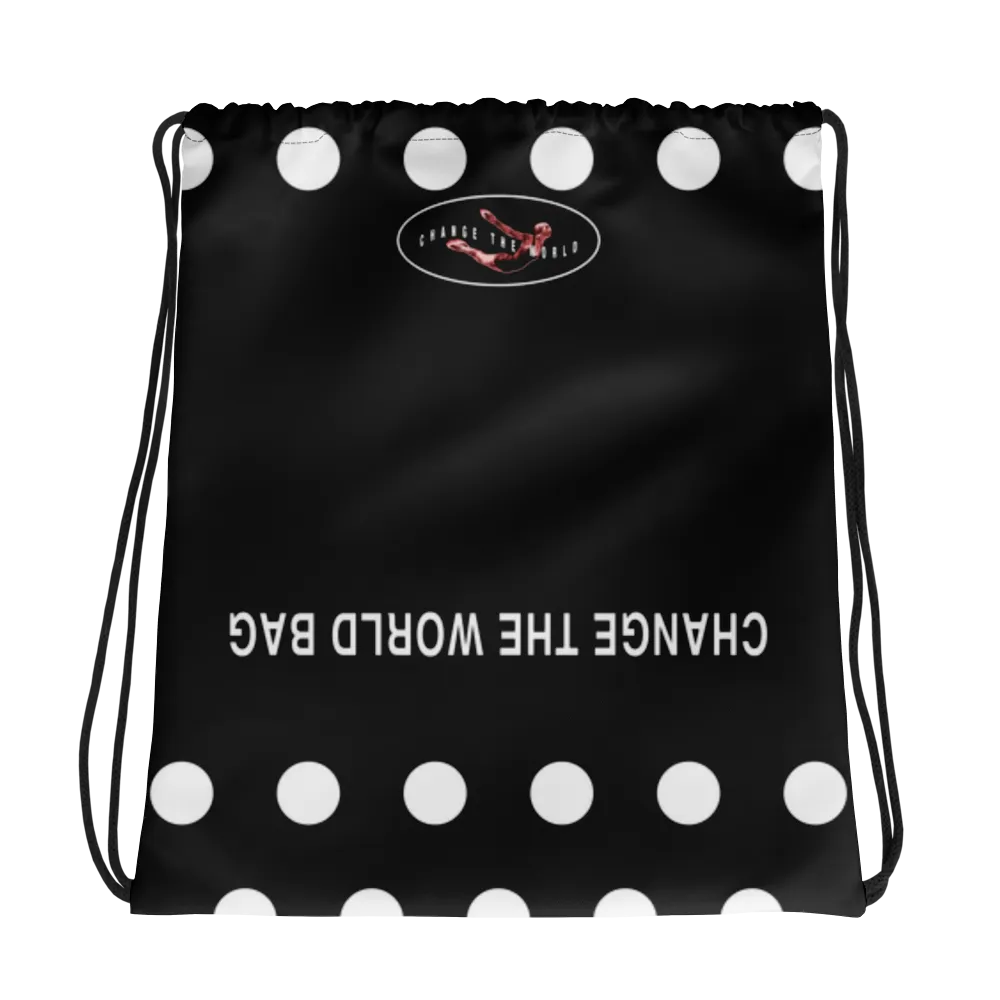 #25baeca0 - ALTINO Draw String Bag - Noir Collection