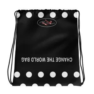 #25baeca0 - ALTINO Draw String Bag - Noir Collection
