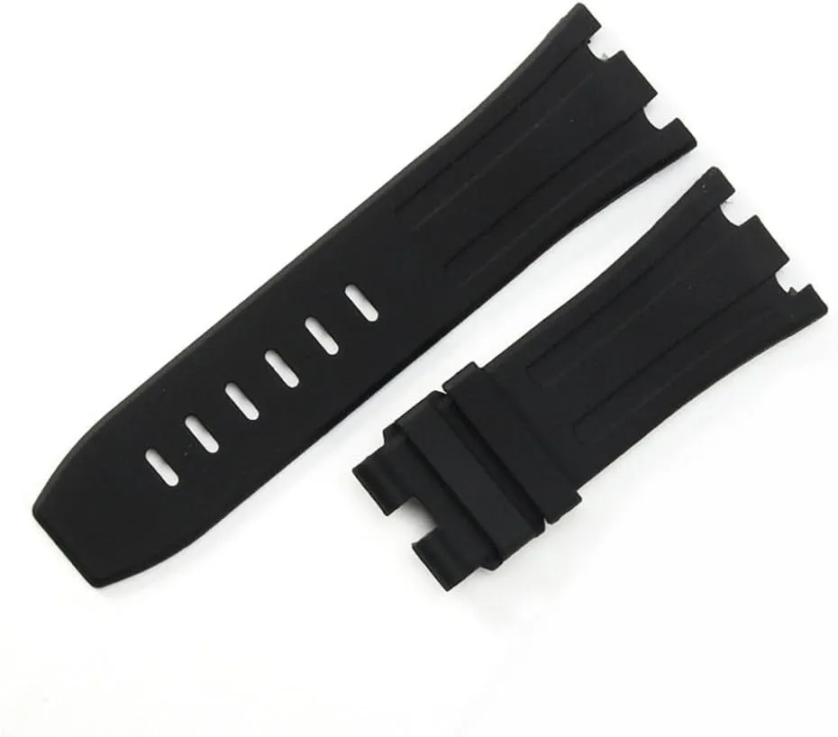28mm Rubber Silicone Watch Strap for AP 15703 for Audemars for Piguet for Royal Oak for Offshore 26020 26170 26178 26470 26471 Watchband Belt