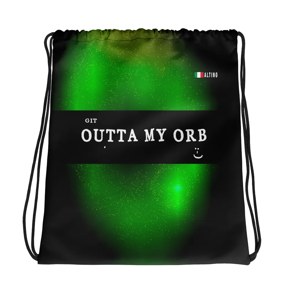 #2e18cca0 - Gritty Girl Orb 434519 - ALTINO Draw String Bag - Gritty Girl Collection