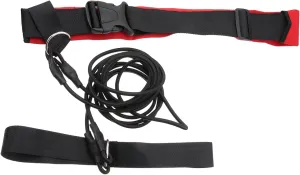 2pcs Elastic Rope Swim Resistance Equipment Swimming Bungee Cord Set Swimming Pool Training Belt Resistance Leash Swim Training Belt Aldult Red Belt Swimming Belts