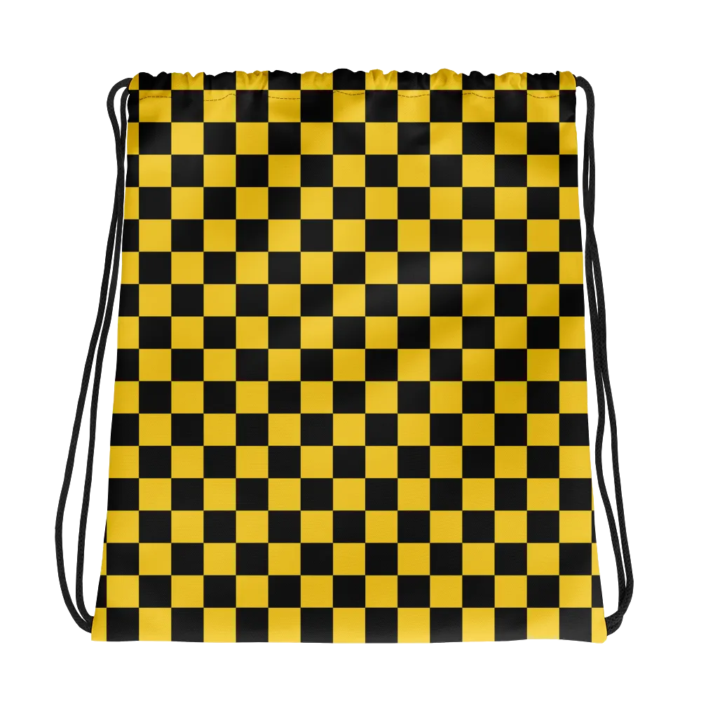 #3e38eda0 - Bananna Black - ALTINO Draw String Bag - Summer Never Ends Collection