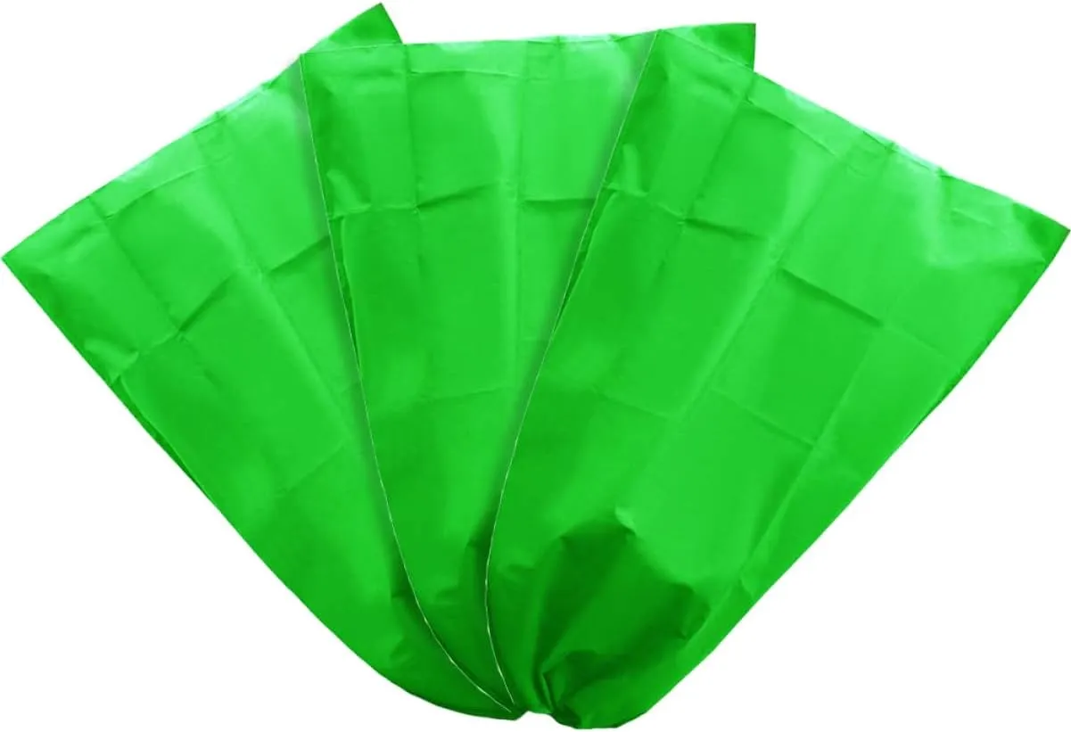 3Pcs Durable Non Woven Plant Cover for Winter Protection Drawstring Design Outdoor Garden Frost Blanket for Trees and Shrubs