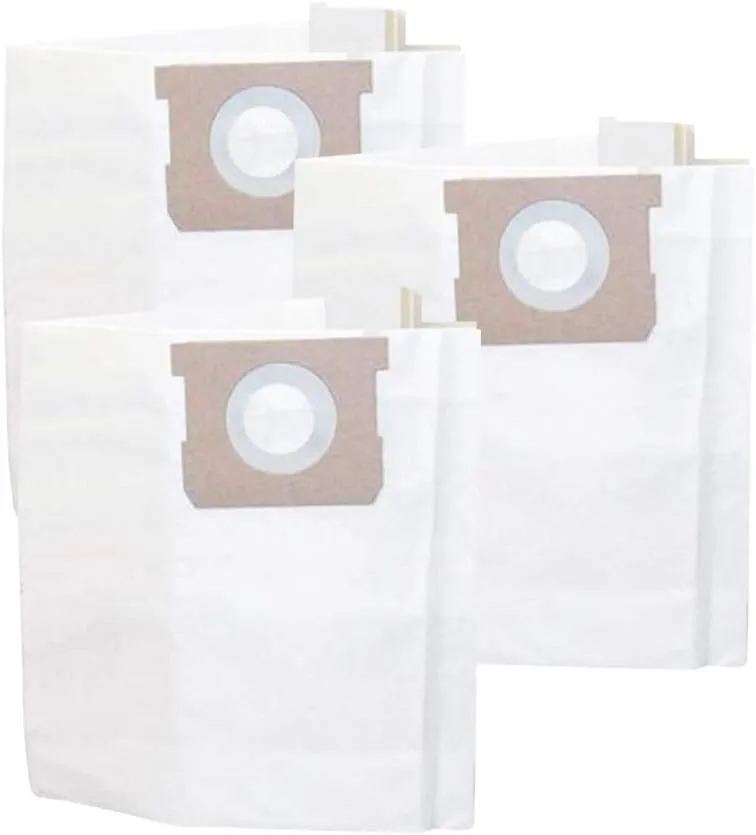 3PCS Replacement Dust Bags Compatible with Shop Vac Type 90661 906-61 9066100,5 to 8 Gallon