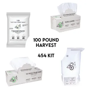 454 Post Harvest Kits - Tote Liners, Not For Turkeys, Space Savers