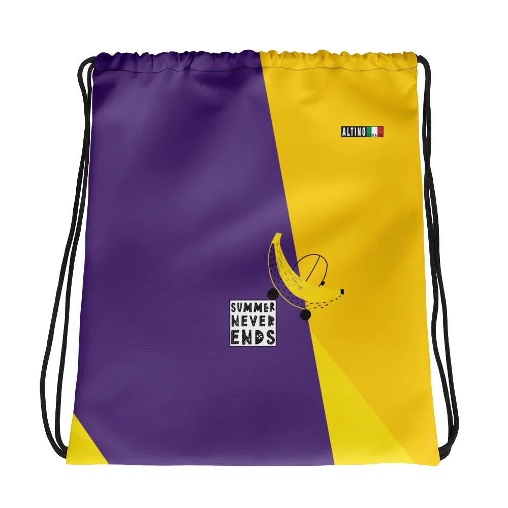 #55b99fa0 - Grape Mango Pineapple - ALTINO Draw String Bag