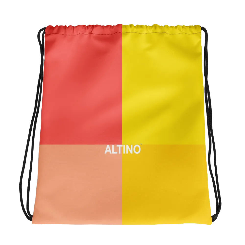 #5d5df8a0 - Pineapple Mango Watermelon Orange Cream - ALTINO Draw String Bag