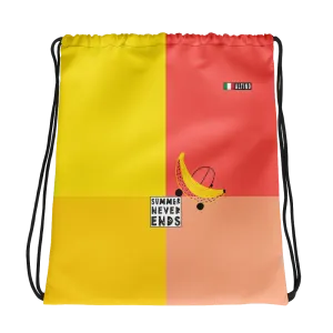 #5d5df8a0 - Pineapple Mango Watermelon Orange Cream - ALTINO Draw String Bag