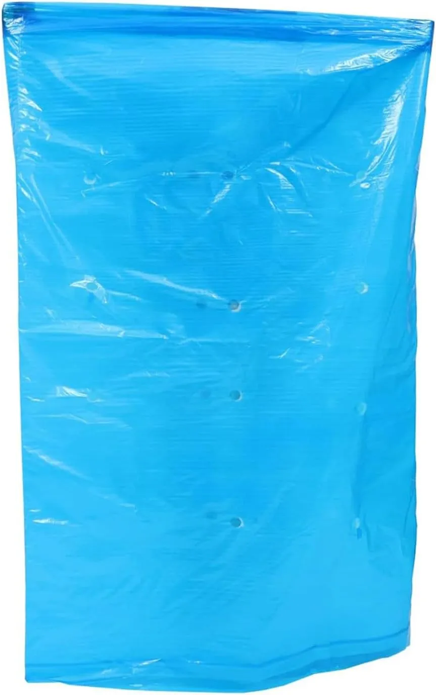 5PCS Banana Grow Bag, Plastic Protection Cover Ripening Netting, 150 * 80cm/59 * 31in. Sun Protection Fruit Keeper, Yellow Banana Rainproof Cover (Blue)