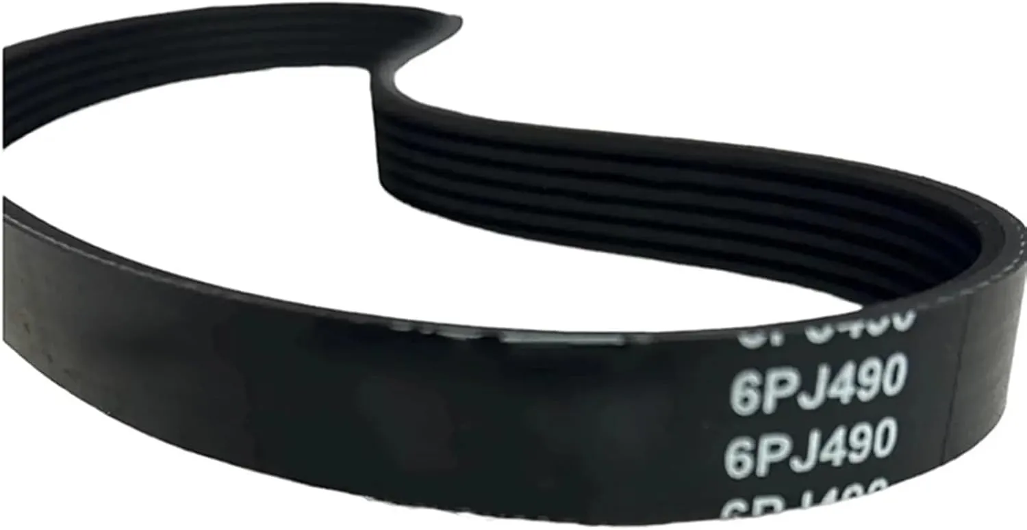 6PJ490 Drive Belt Metric Imperial for Qualcast for Sovereign Mowers Garden Power Tools Accessories for Home Garden(Imperial)