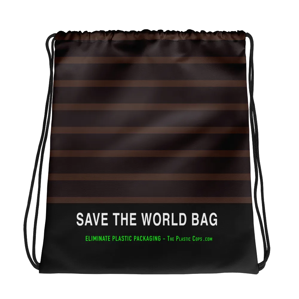 #7bcf9ca0 - Black Chocolate All Flavors Rumble - ALTINO Draw String Bag