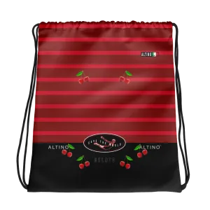 #851917a0 - Plum Cherry Red Raspberry Sorbet - ALTINO Draw String Bag