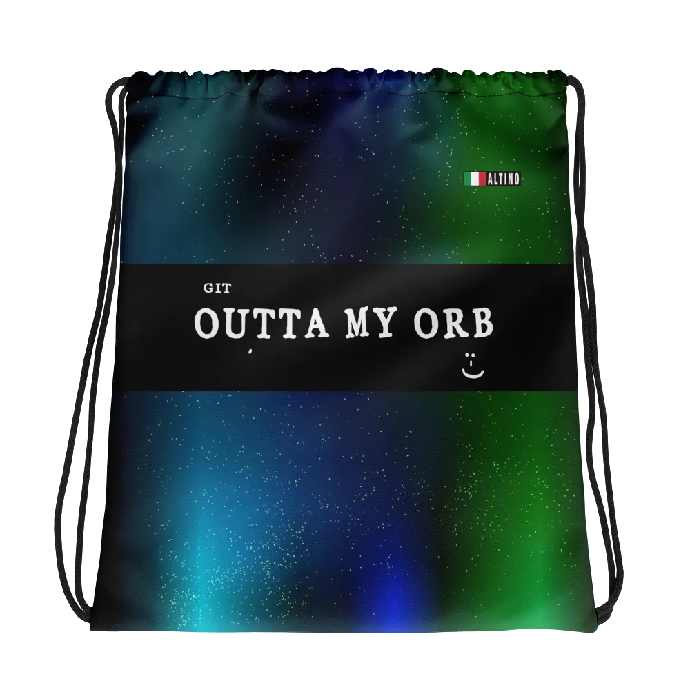 #87bedaa0 - Gritty Girl Orb 406308 - ALTINO Draw String Bag - Gritty Girl Collection
