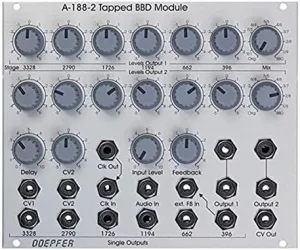 A – 188 – 2 Tapped BBD Euro Rack mozyura-sinse