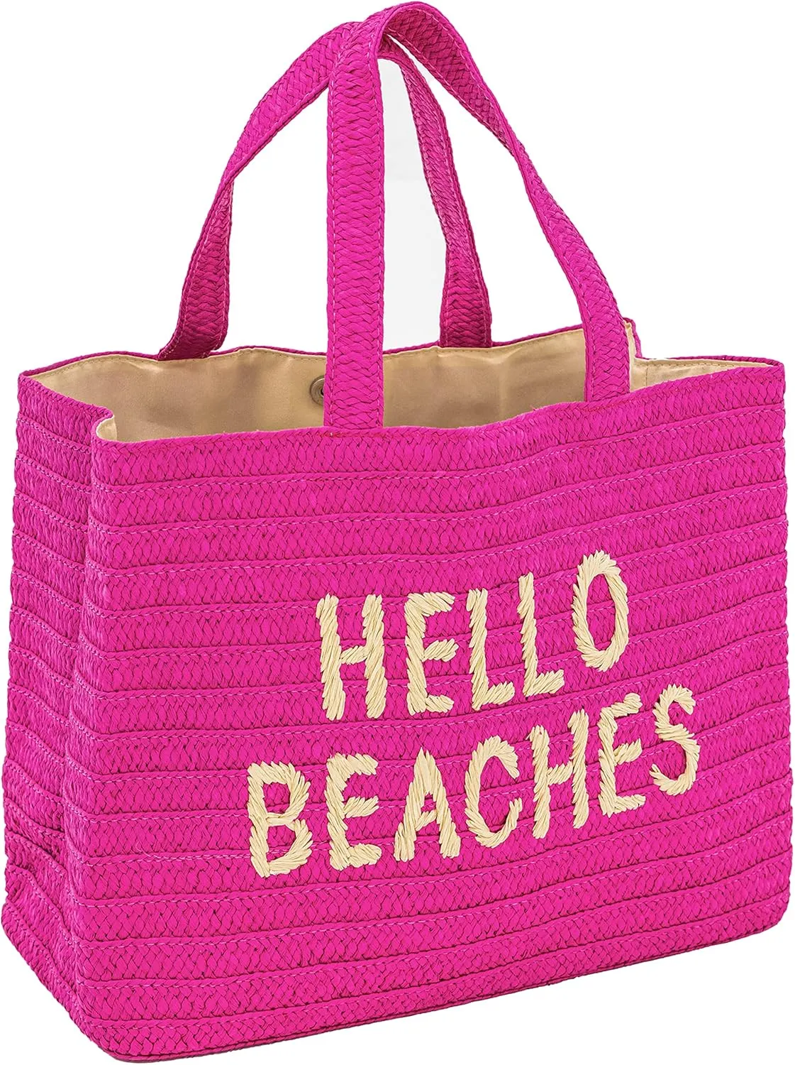 A Packable Beach Bag | The Straw Beach Tote Bag of 2025 | Beach Bags for Women Vacation | Large Beach Bag