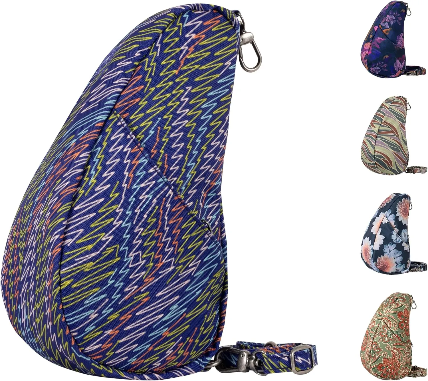 AmeriBag 10" Print Crossbody Sling Baglett