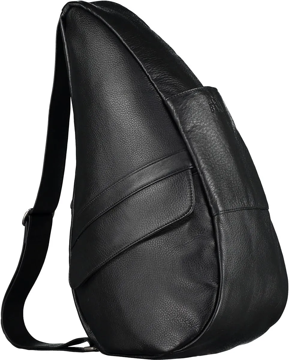 AmeriBag 19" Leather Crossbody Sling Healthy Back Bag