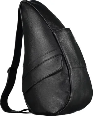 AmeriBag 19" Leather Crossbody Sling Healthy Back Bag