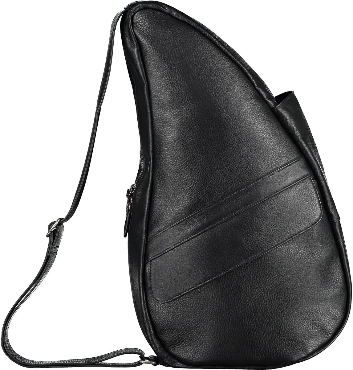 AmeriBag 19" Leather Crossbody Sling Healthy Back Bag