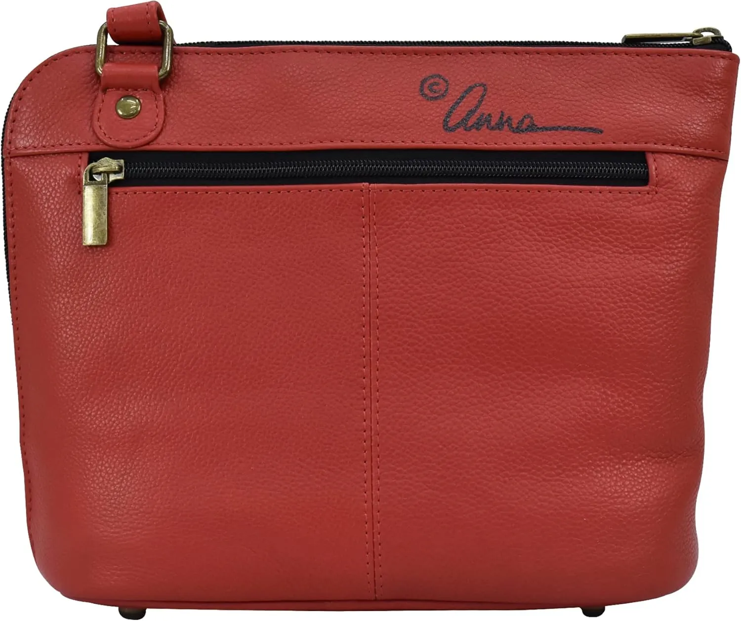 Anna by Anuschka Crossbody Organizer Bag - Genuine Leather