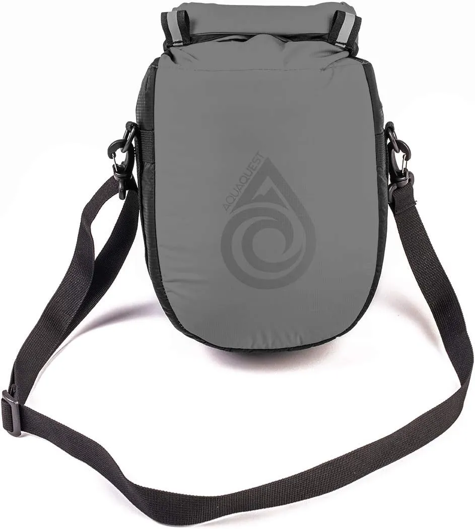 Aqua Quest Ice Cave Insulated Dry Bag - 5L & 12L Cooler Drybag - Waterproof, Lightweight, Compact - Grey, Blue, Black