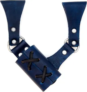 Armory Replicas™ - Premium Leather Sword Holster - Medieval Inspired Handcreafted Costume LARP Weapon Frog Accessory