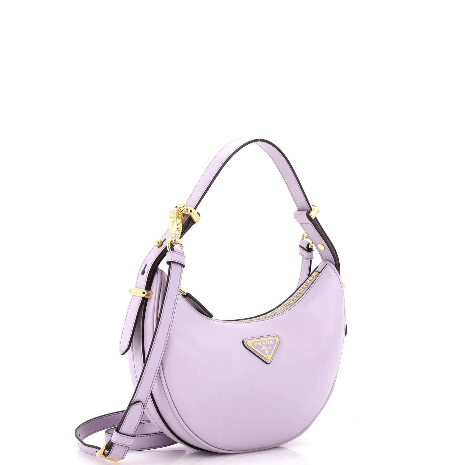 Arque Half Moon Hobo Leather Mini