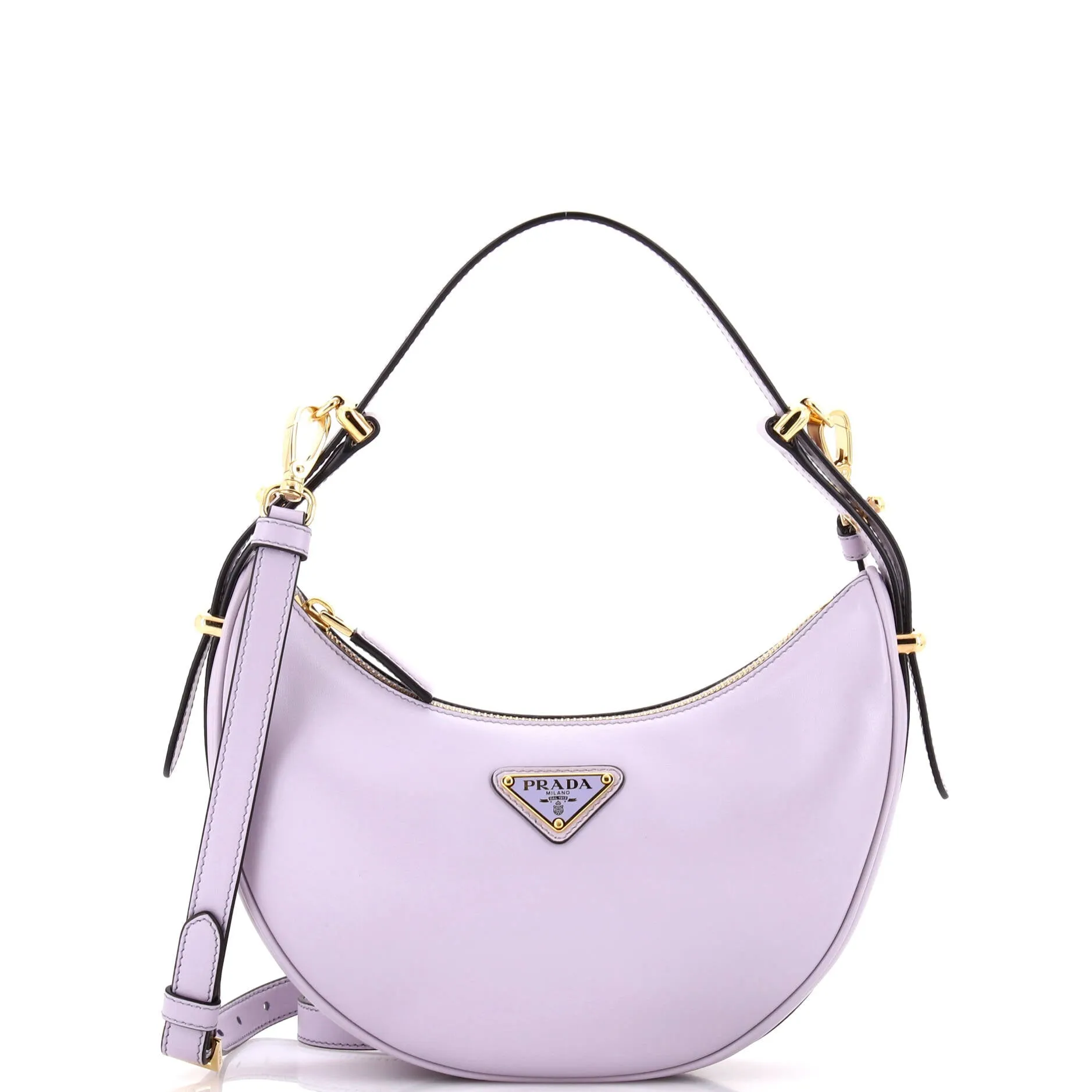 Arque Half Moon Hobo Leather Mini