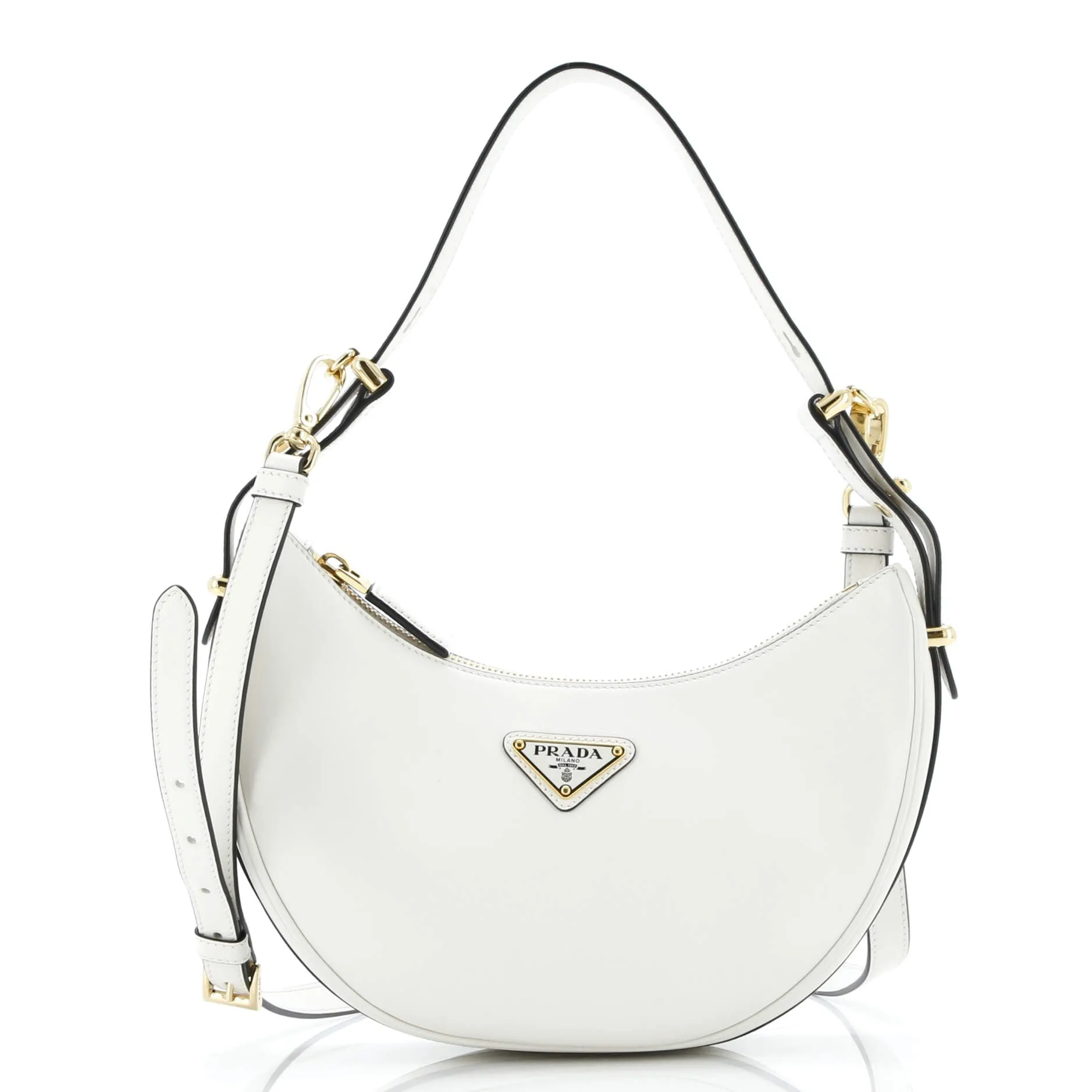 Arque Half Moon Hobo Leather Small