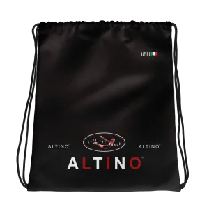#bab087a0 - Black Chocolate All Flavors Rumble - ALTINO Draw String Bag