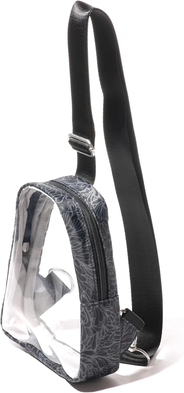 Baggallini Clear Stadium Mini Sling
