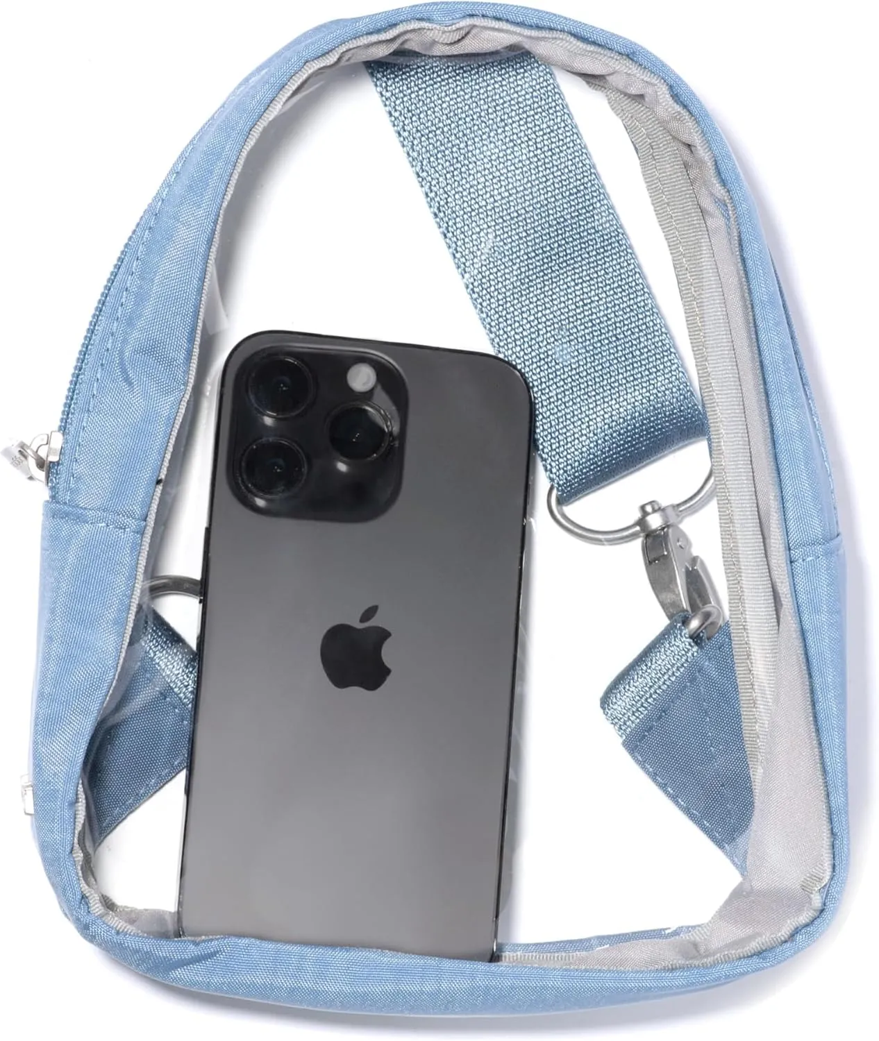 Baggallini Clear Stadium Mini Sling