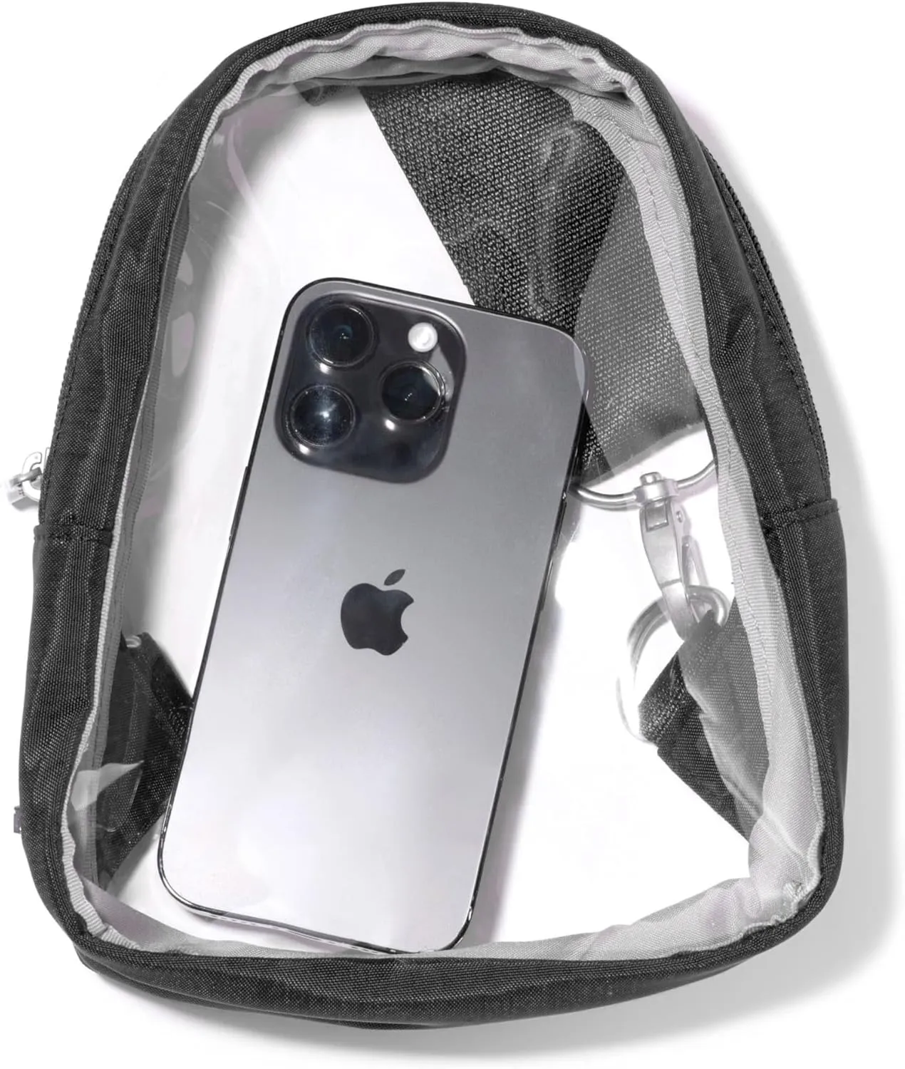 Baggallini Clear Stadium Mini Sling