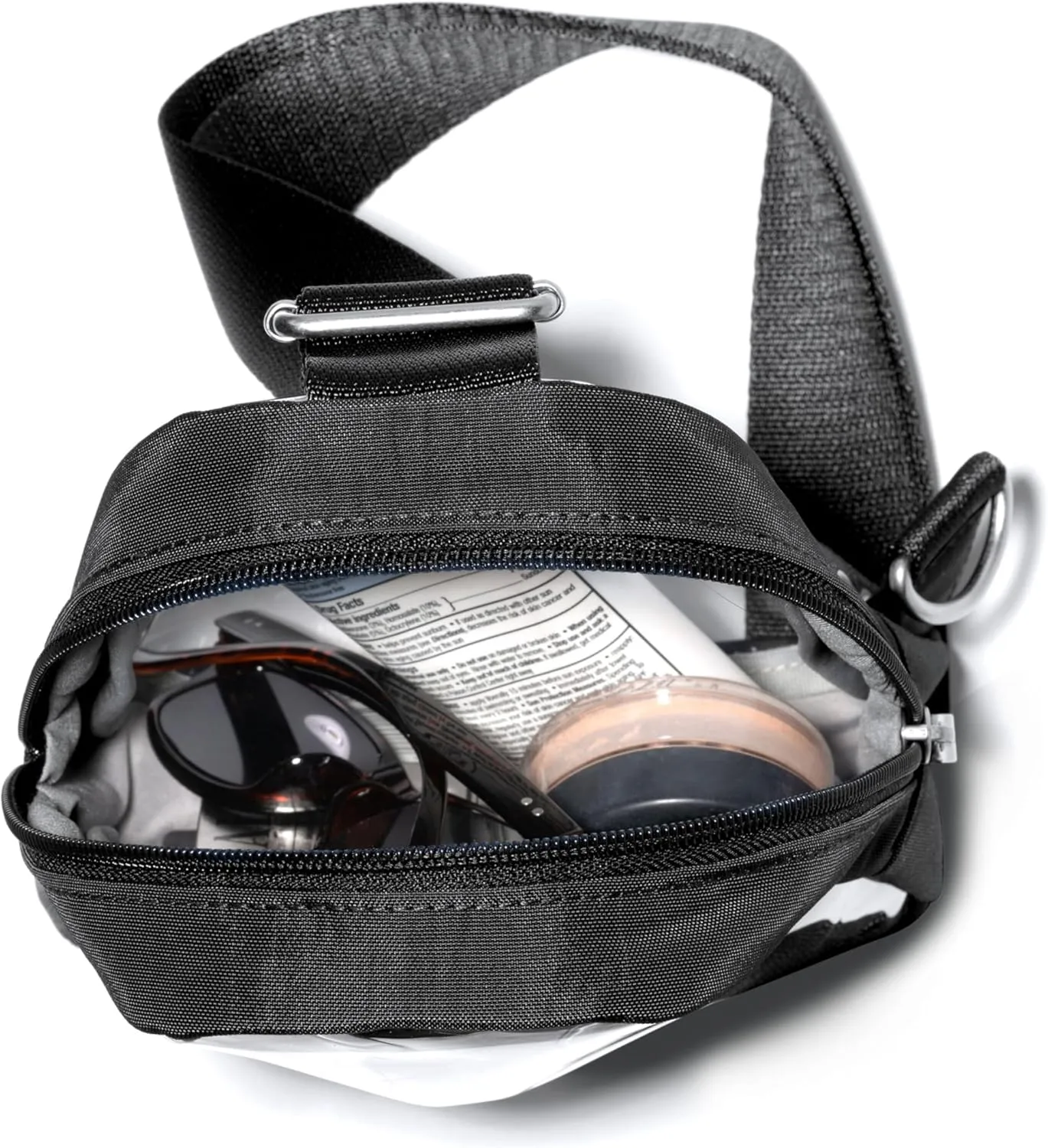 Baggallini Clear Stadium Mini Sling