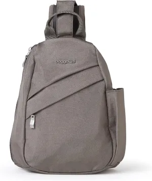 Baggallini Medium Sling Backpack - Lightweight Sling Bag with Convertible Adjustable Shoulder Strap