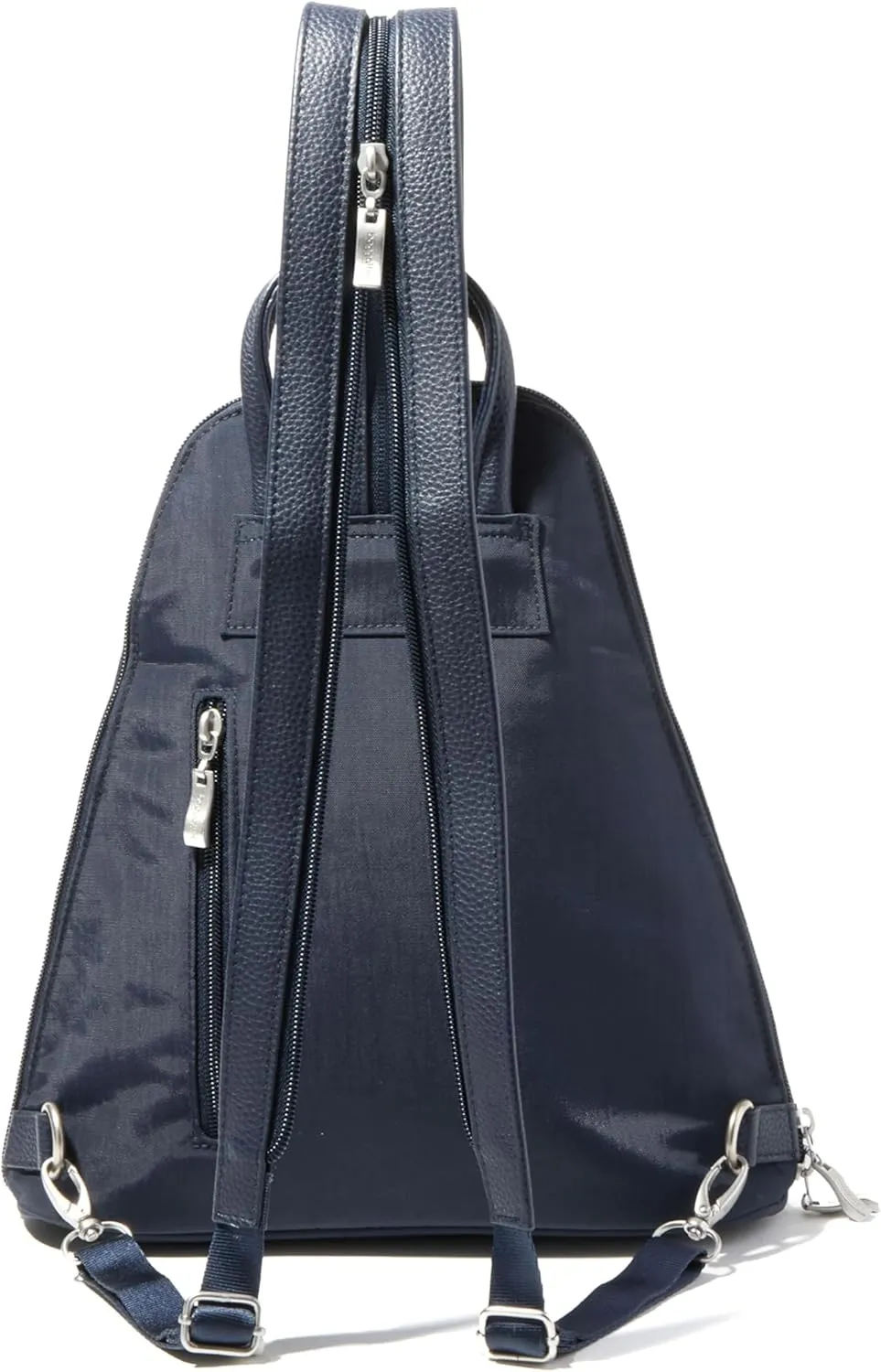 Baggallini Metro Backpack with RFID Phone Wristlet - 9x11 Convertible Sling Bag for Women with Adjustable Shoulder Straps