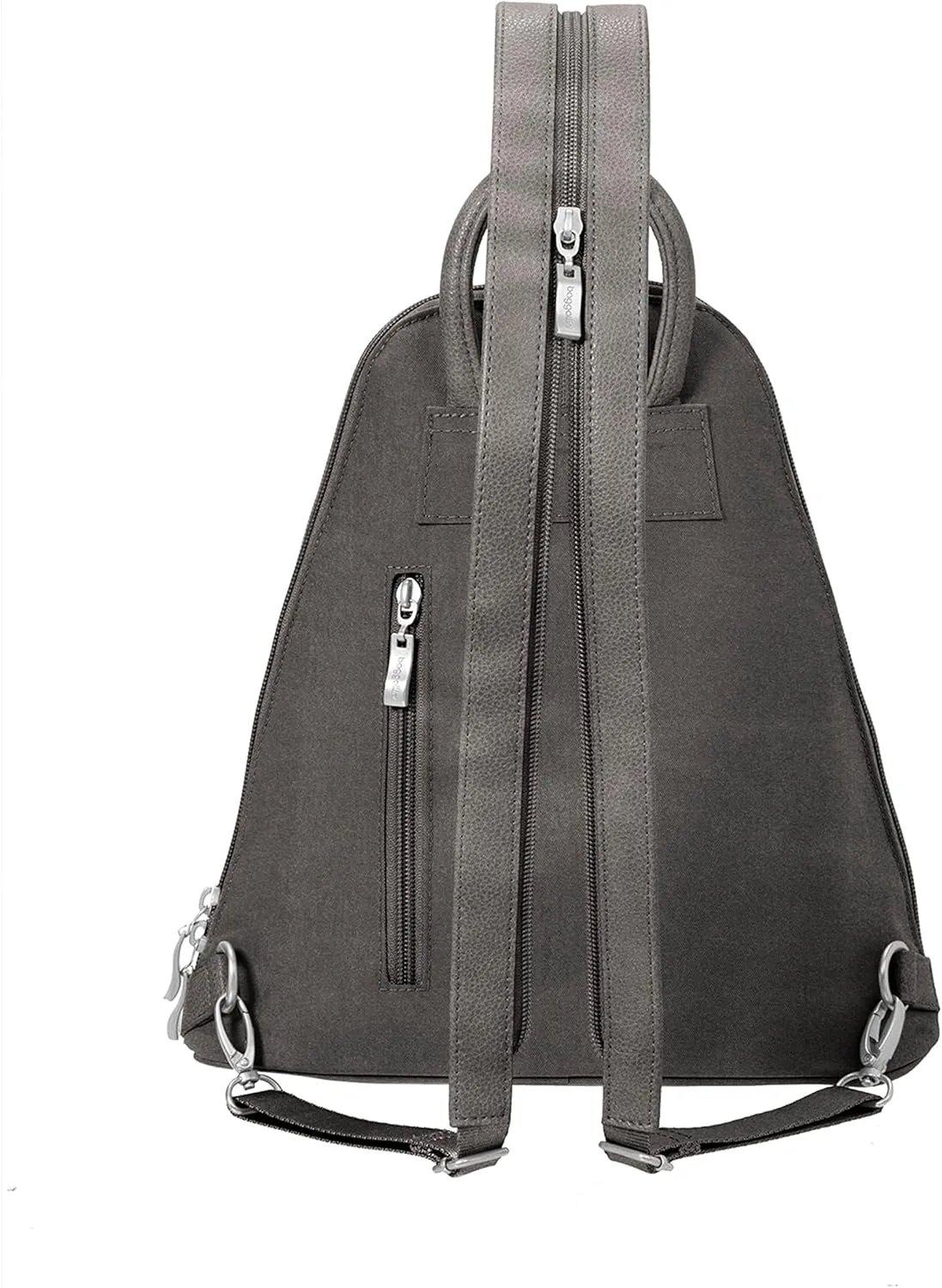 Baggallini Metro Backpack with RFID Phone Wristlet - 9x11 Convertible Sling Bag for Women with Adjustable Shoulder Straps