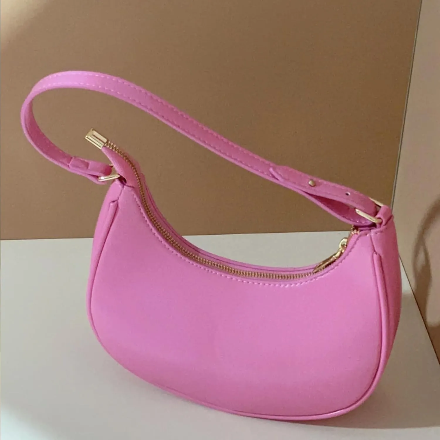 Barabum Retro Classic Hobo Clutch Shoulder Tote Clutch HandBag with Zipper Closure for Women